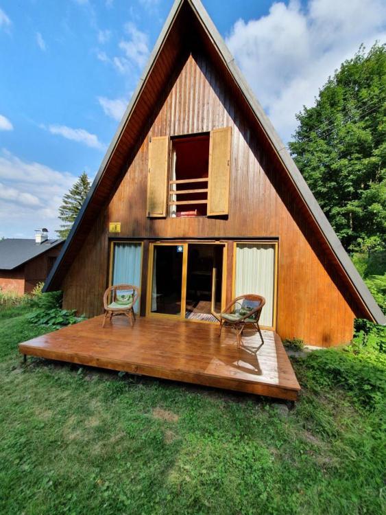 Chata Pod Tolstejnem Villa Jiřetín pod Jedlovou Bagian luar foto